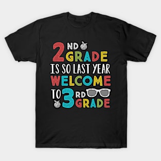 First Day of School Back To School Third Grade T-Shirt